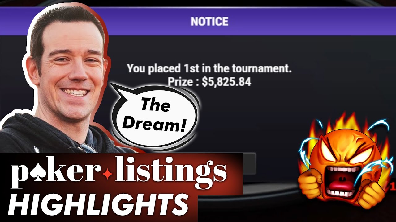 Jeff Boski reaches his poker dream! Online Poker Highlights!