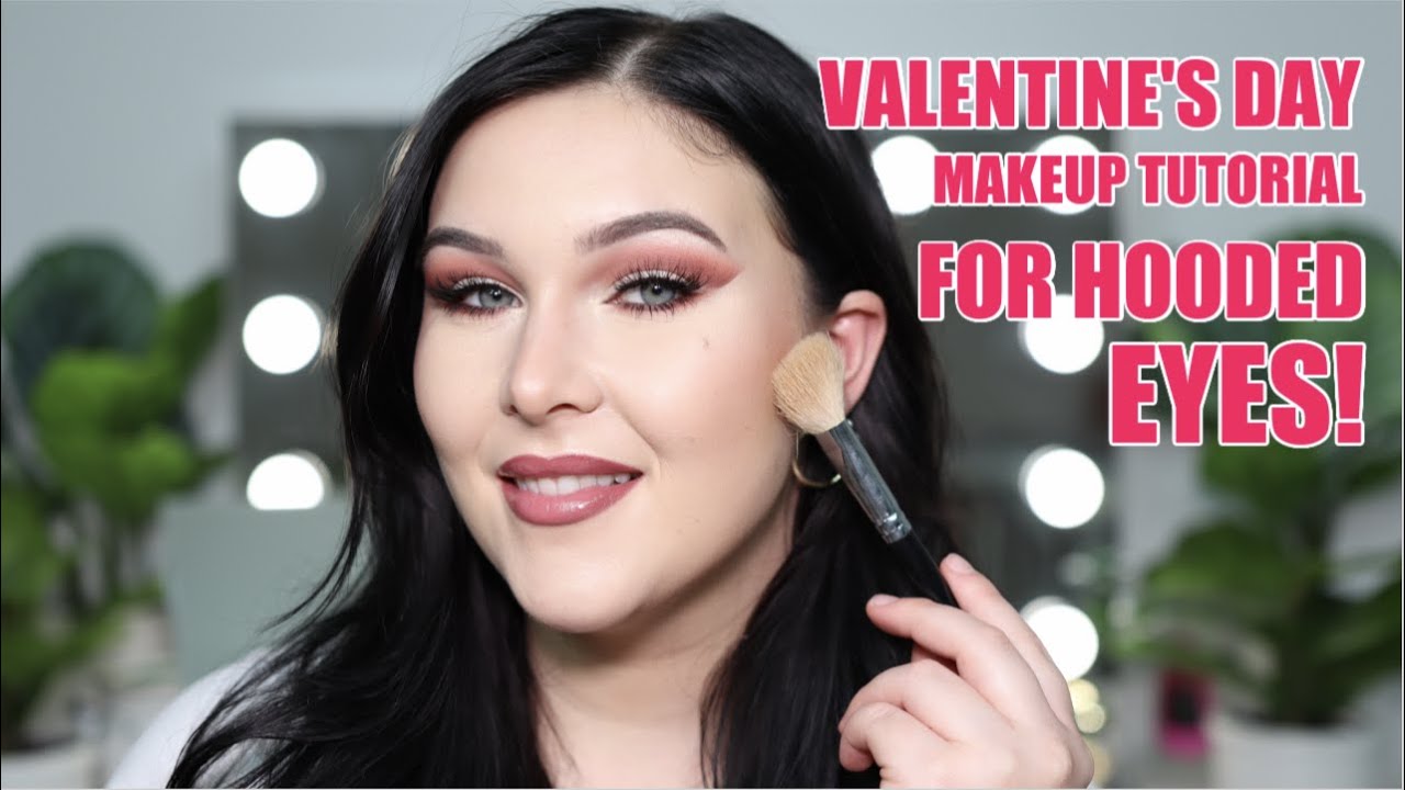 Soft Cut Crease for Hooded Eyes Valentine's Day Makeup 2021
