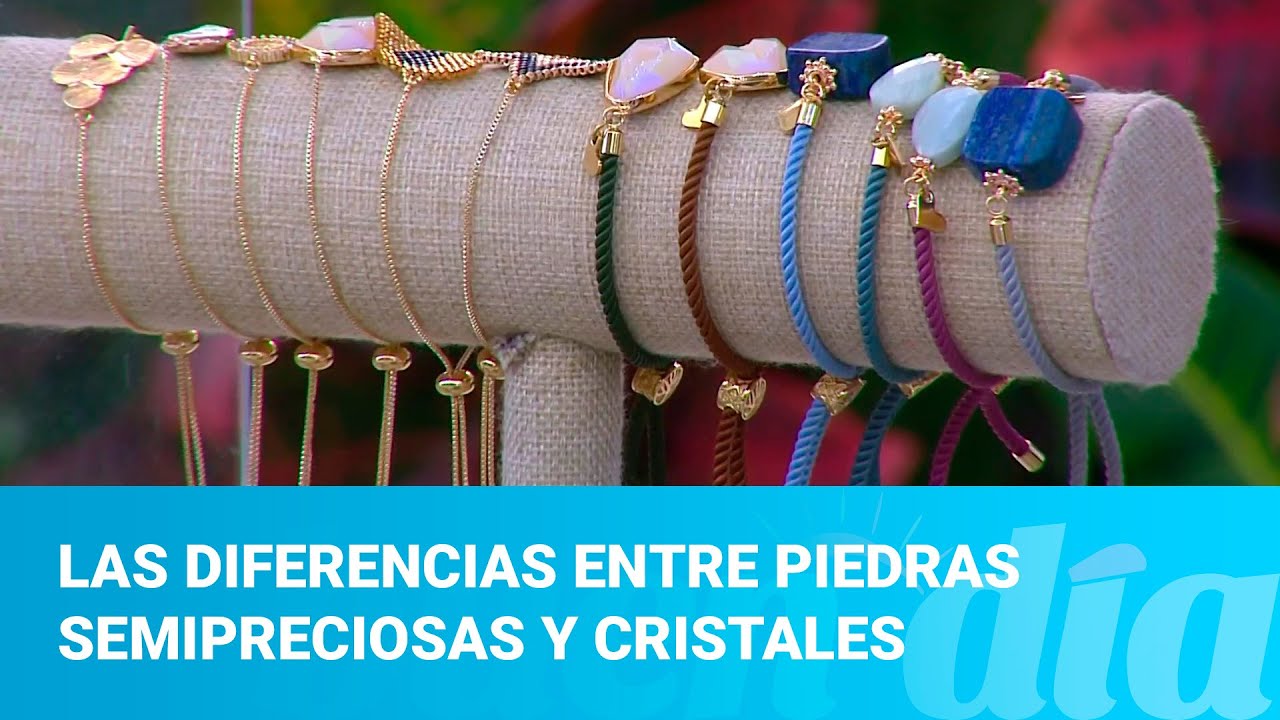 Las diferencias entre piedras semipreciosas y cristales