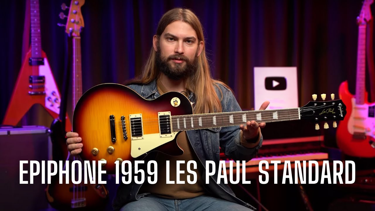 Epiphone 1959 Les Paul Standard | Сотрудничество с Gibson Custom Shop!