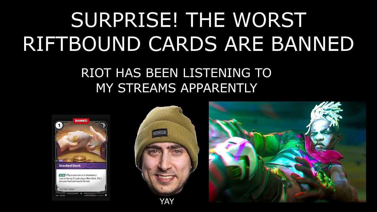 Ekko and Stacked Deck are banned! My take | Riftbound Vendetta