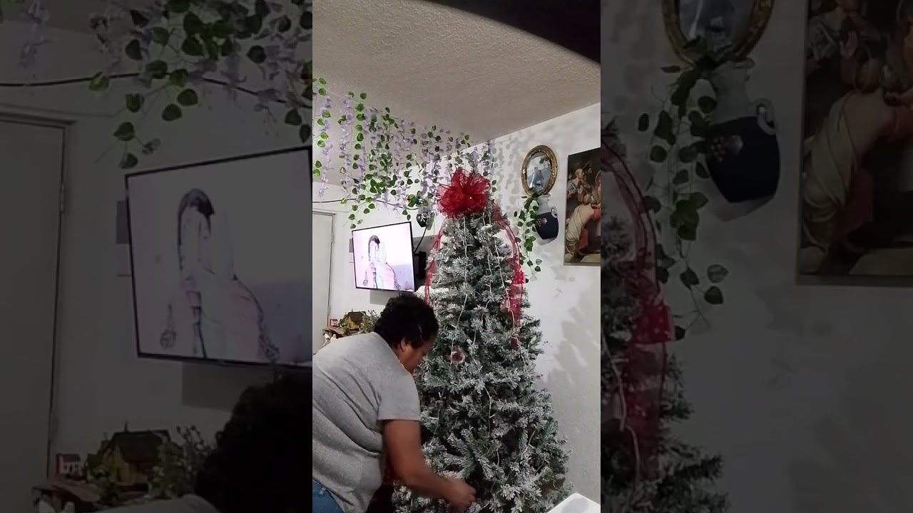 Quitando el nacimiento y el arbolito