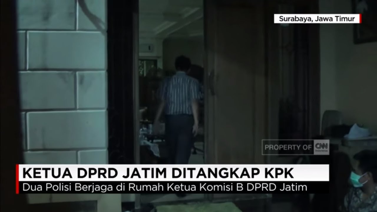 Ketua DPRD Jatim Ditangkap KPK