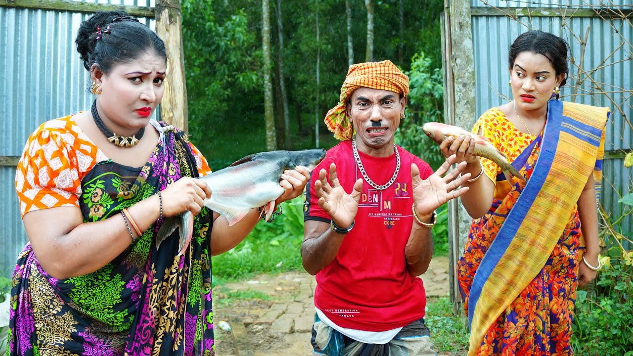 শাশুড়িরে পাঙ্গাশ দিমু | তারছেড়া ভাদাইমার সম্পূর্ণ নতুন কৌতুক- Tarchera vadaima new koutuk- Natok