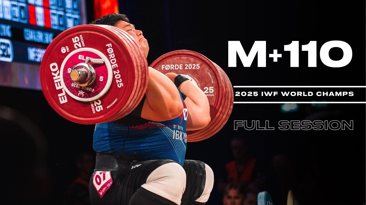 Men's +110kg 2025 World Weightlifting Championships | Full Session
