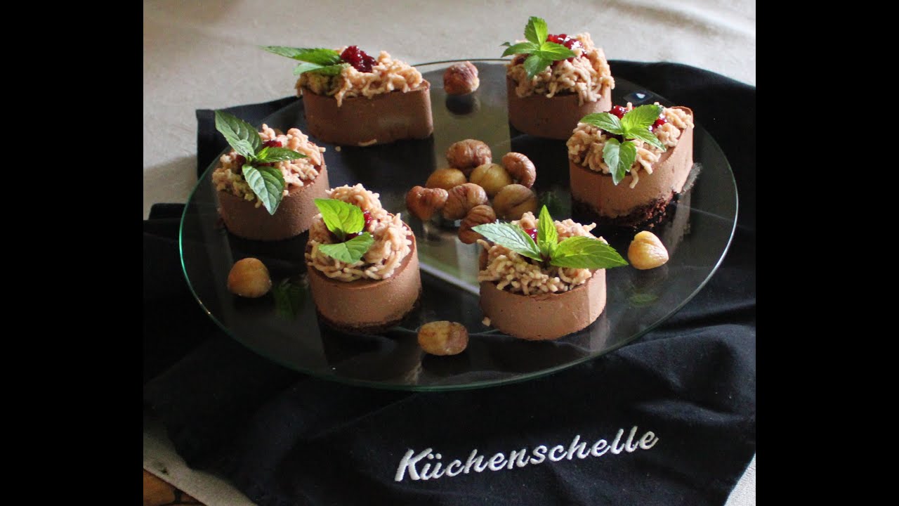 Maronen - Mousse Törtchen