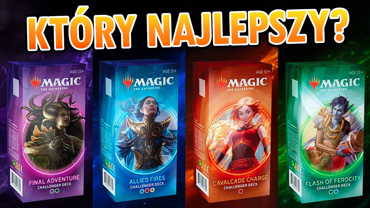 NAJLEPSZE NA START! CHALLENGER DECKS 2020 - RECENZJA | Magic: the Gathering Polska