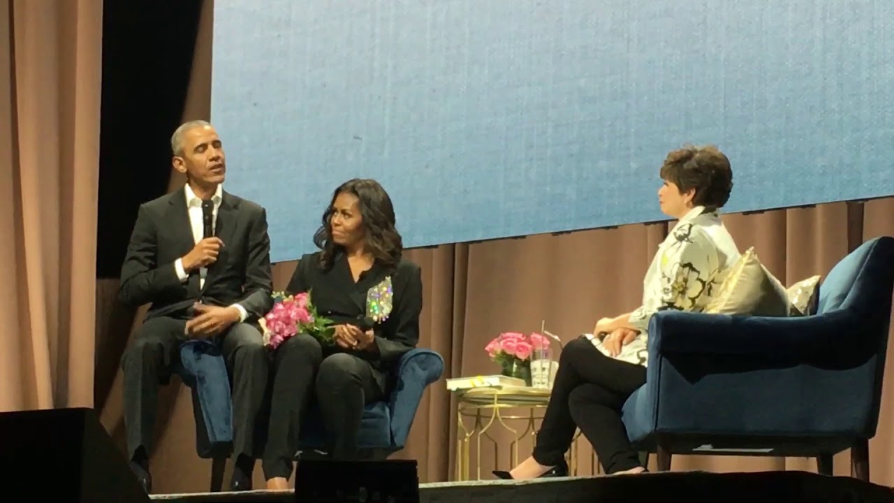Michelle talks about responsibilities and a surprise visit from Barack himself 😍