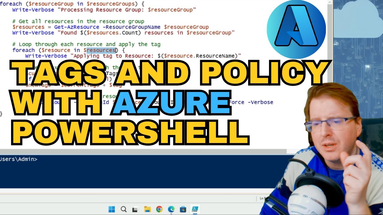 PowerShell in Azure: Adding Tags & Setting Location Restrictions