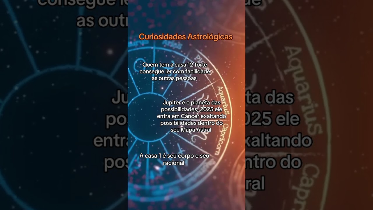 Curiosidades Astrol&oacute;gicas #mapaastrologico #astrologia #signos2025