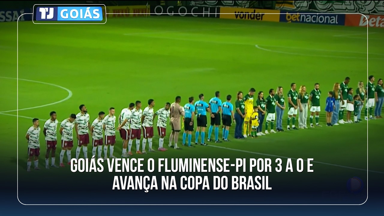 GOIÁS 3 X 0 FLUMINENSE-PI | COPA DO BRASIL