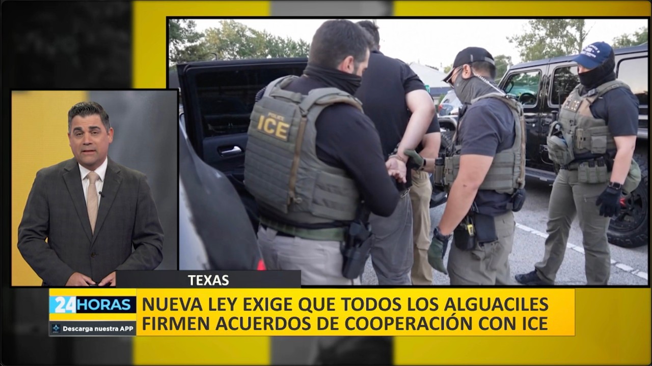 🟨 Ley de Texas obliga al Sheriff a cooperar con ICE - 29 de Diciembre | Noticiero 24 Horas