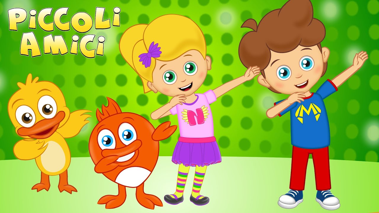 Ora sinistra, ora destra! canzone | Canzoni per Bambini con Piccoli Amici
