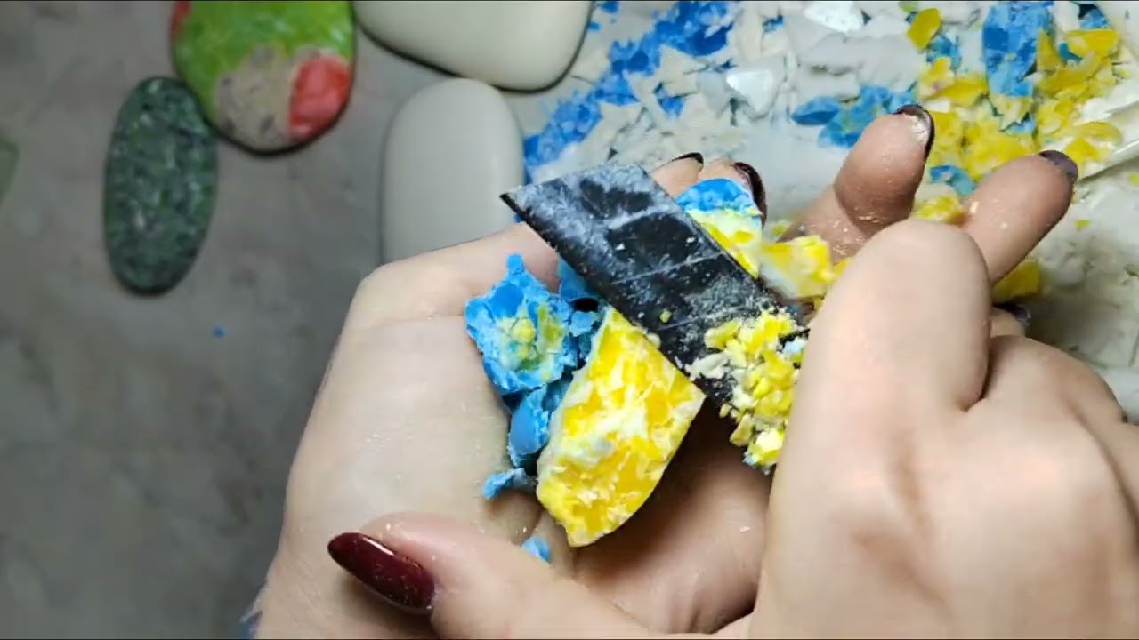 ASMR SOAP 🫧 РЕЗКА ОБМЫЛКОВ