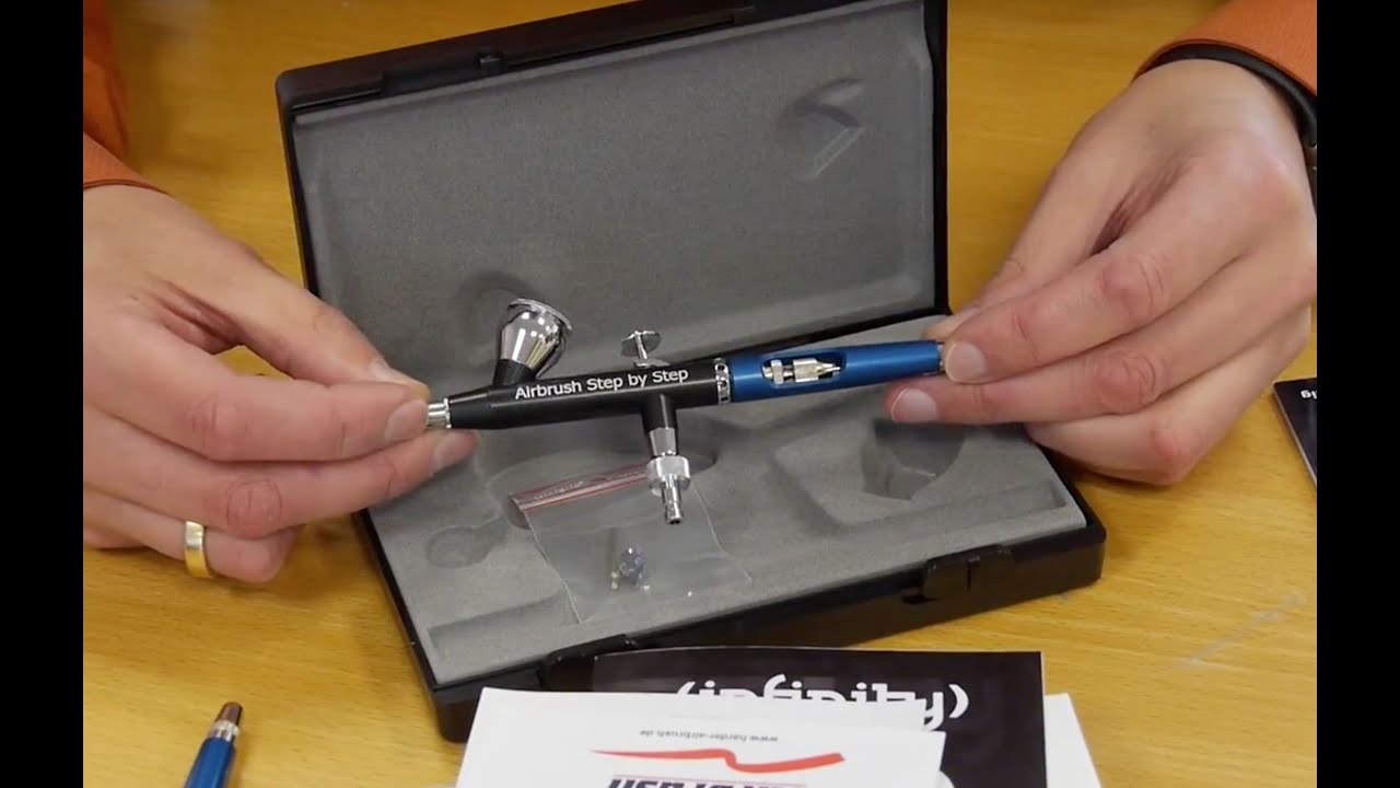 Airbrush Anleitung: Der Build an Airbrush Konfigurator von Harder und Steenbeck im Test / Review