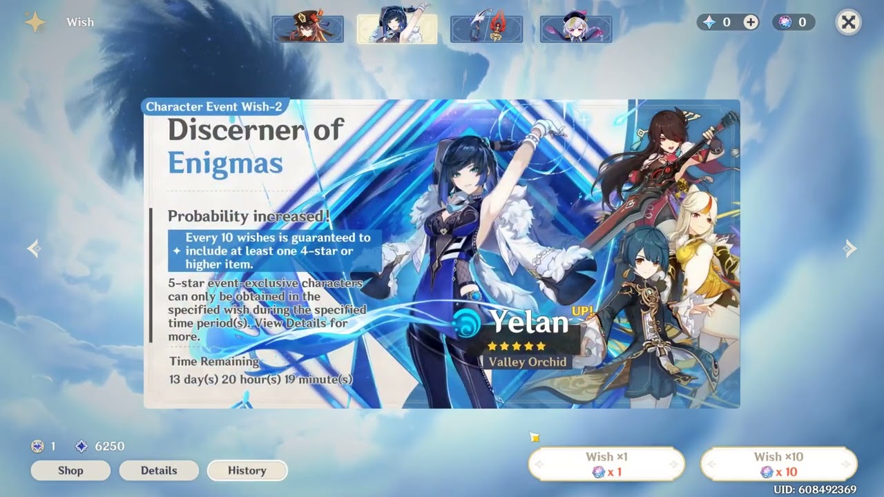 Reaching 90 Pity in Genshin Impact