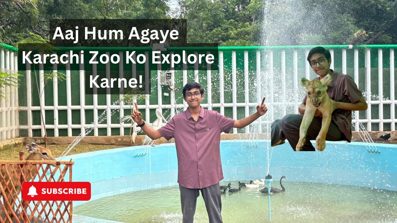 Karachi Zoo Bohat Maza Aya | Aj Hum Karachi Zoo Gaye 🙈🙊🐶🦁🙊🙀