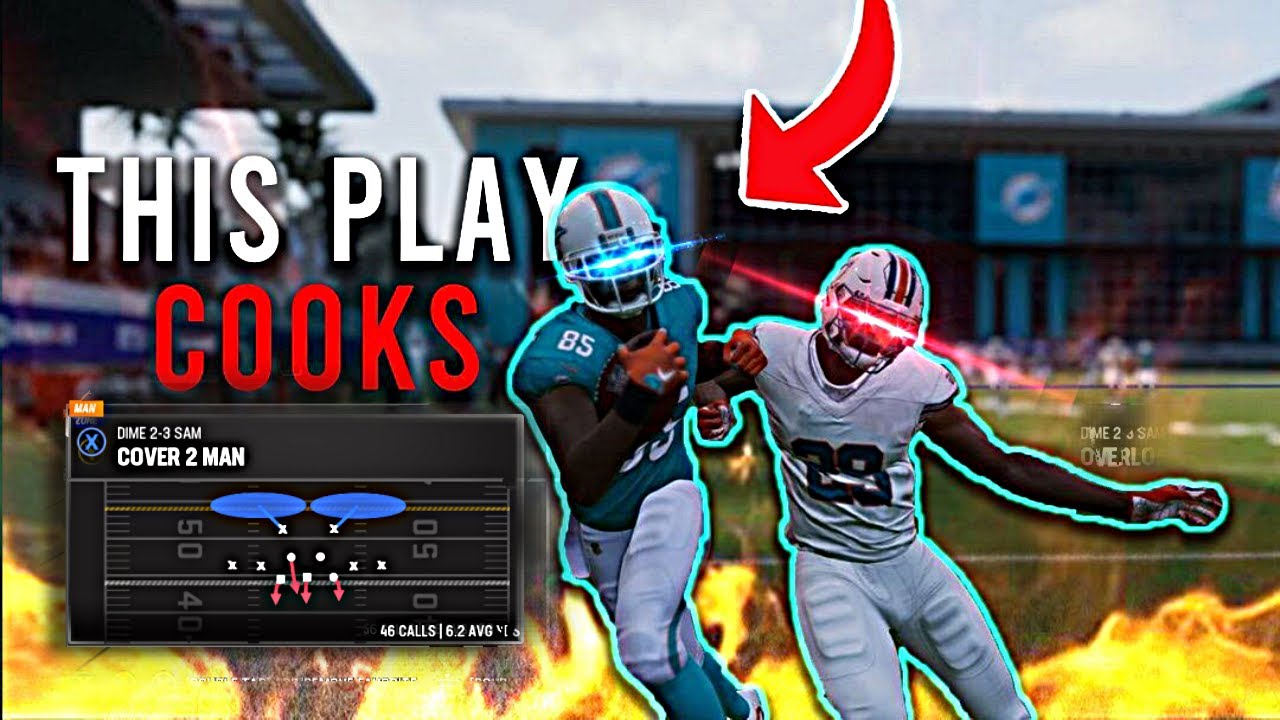 This Play DESTROYS Every Man Coverage for A One Play Touchdown! Madden 23