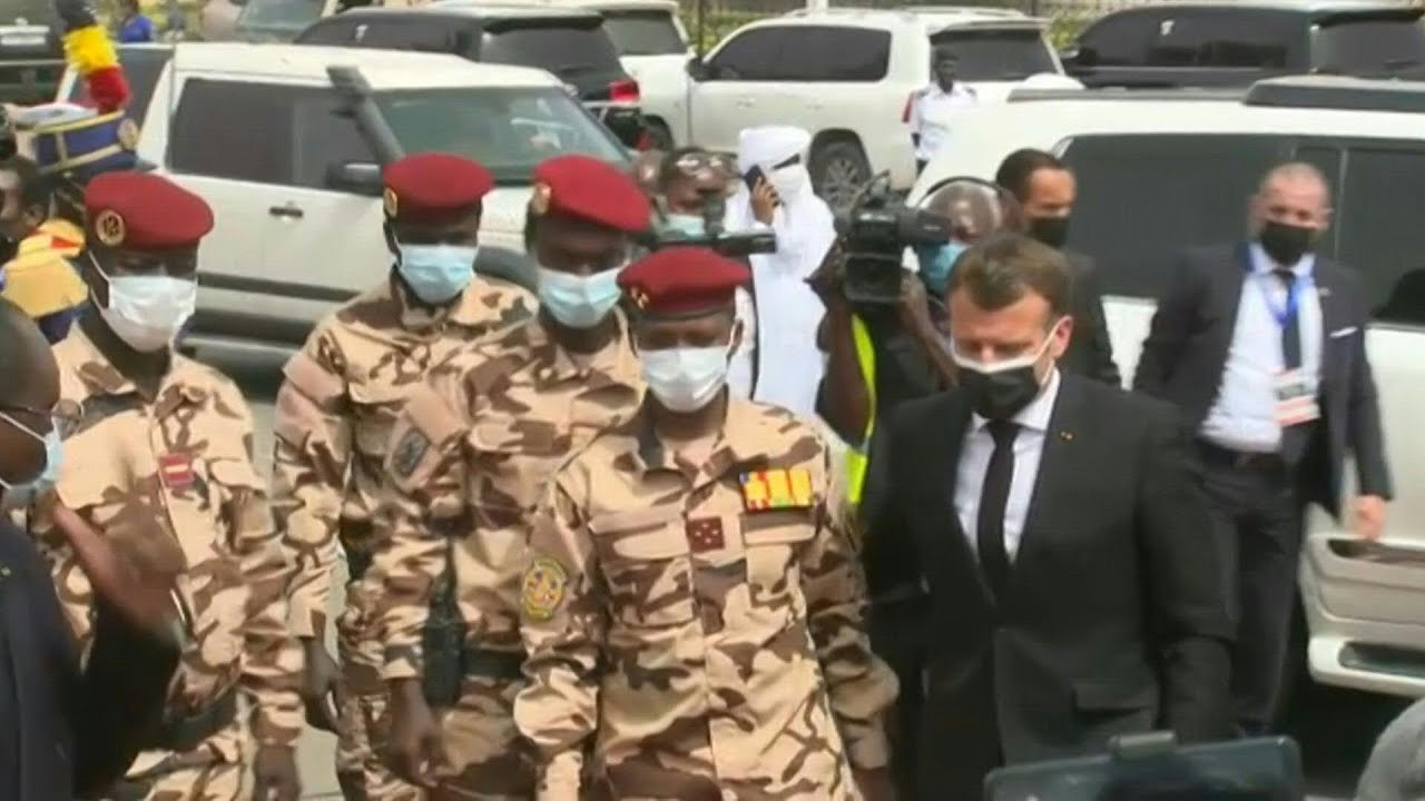 French President arrives at funeral of Chad's Deby | AFP