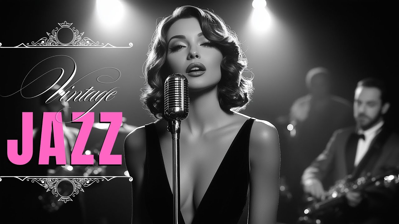 Nostalgiczny Klub Jazzowy | Elegancja i Klasyczne Utwory z Lat 30. i 40. XX Wieku 🎷