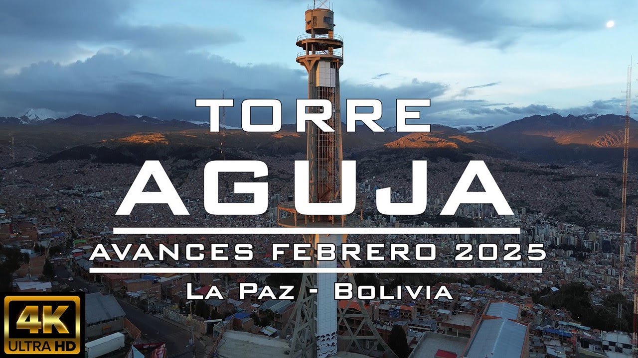 ¡REVIVIÓ! Después de muchos años se ven avances de obra en la TORRE AGUJA - La Paz (Bolivia)
