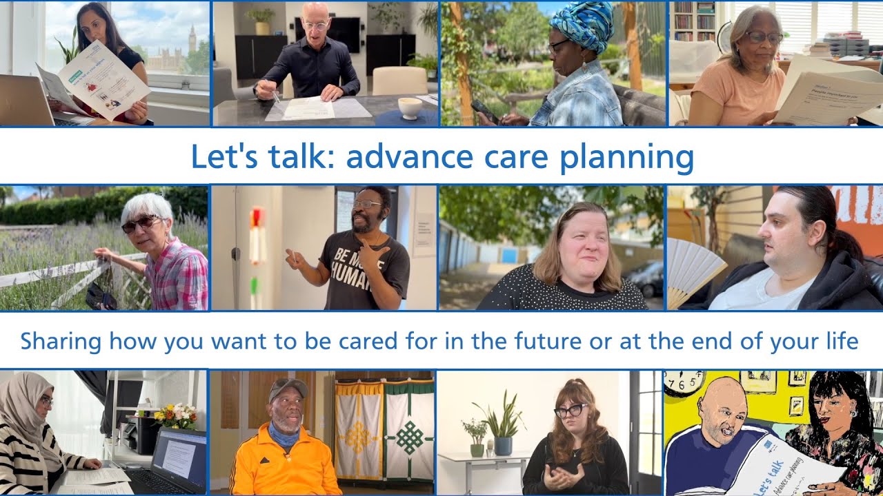 Audio described - Let's talk: Advance care planning