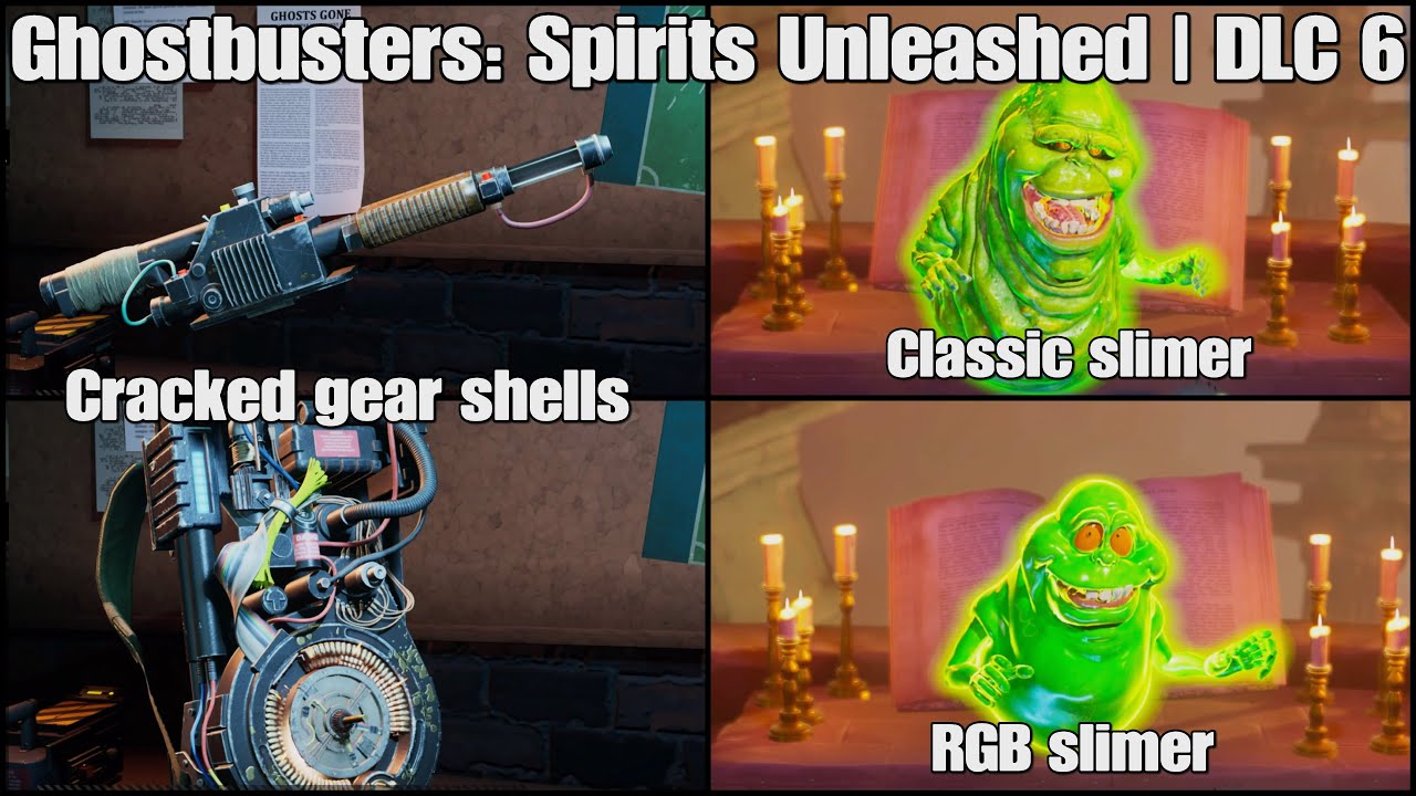 Ghostbusters: Spirits Unleashed | DLC 6 | New gear shells + New slimer variants