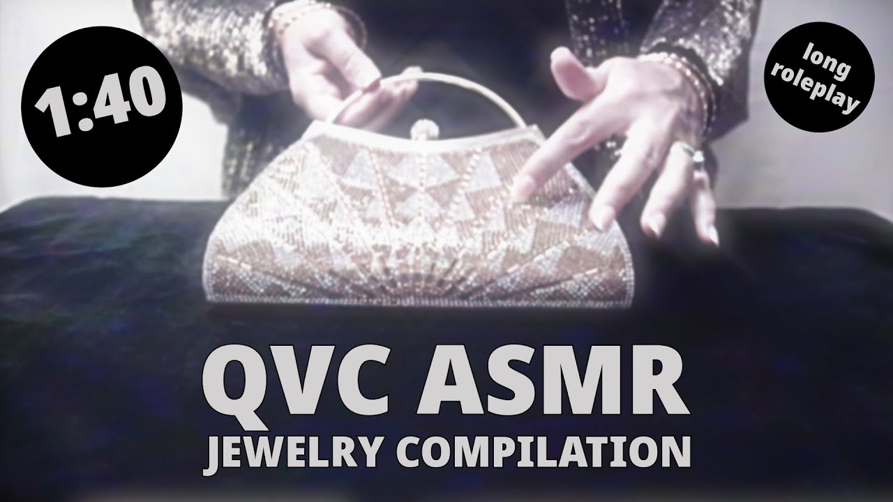 1:40 ✨ ASMR QVC Jewelry Roleplay Compilation ✨ Sleepy Keys Tingle Network Inventory