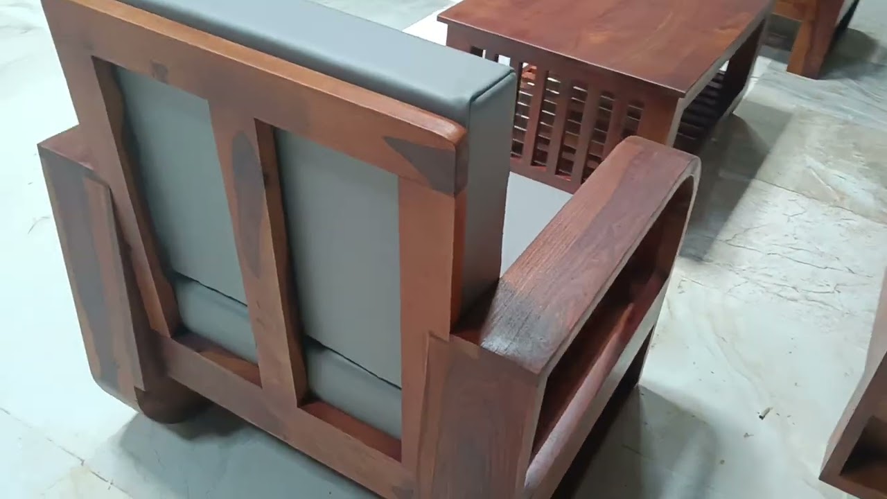Sofa wooden 3+1+1