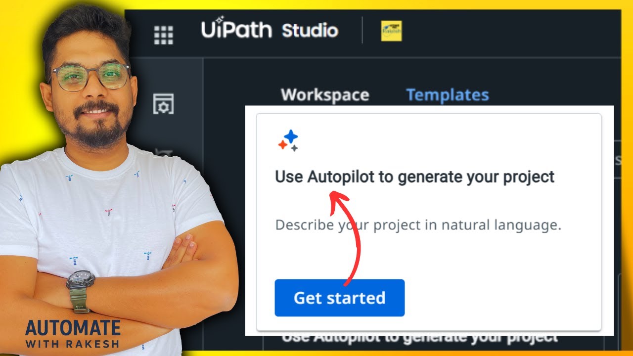 Как я создал проект полной автоматизации с помощью UiPath Autopilot