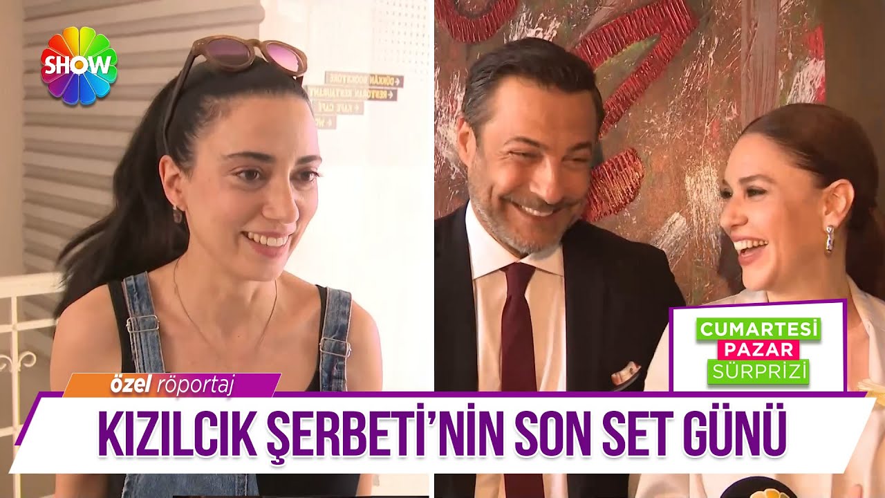 Kızılcık Şerbeti ekibinden sezon finaline özel röportaj!