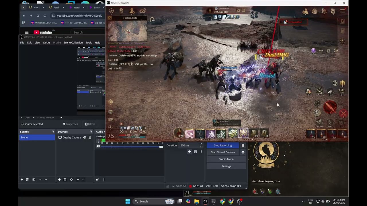 Legend mount vs Mythic mount (zzStupidBot)