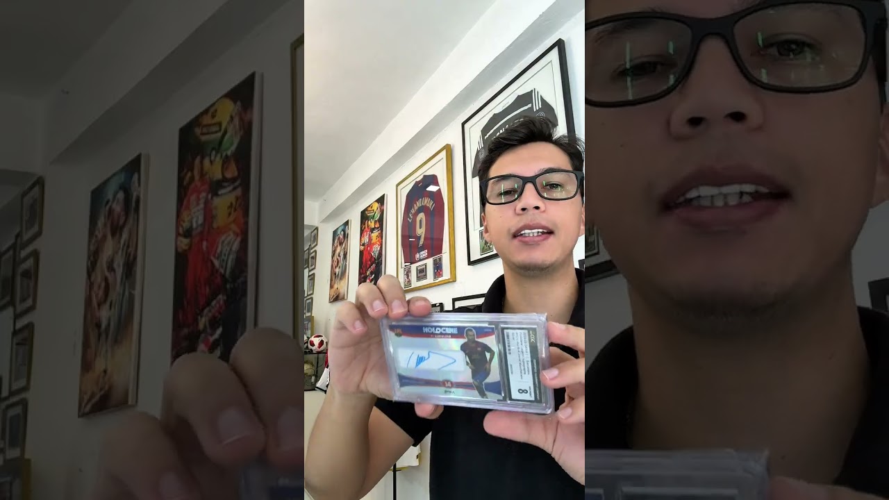 Llegaron cartas Autografiadas y parte del Jersey en juego.