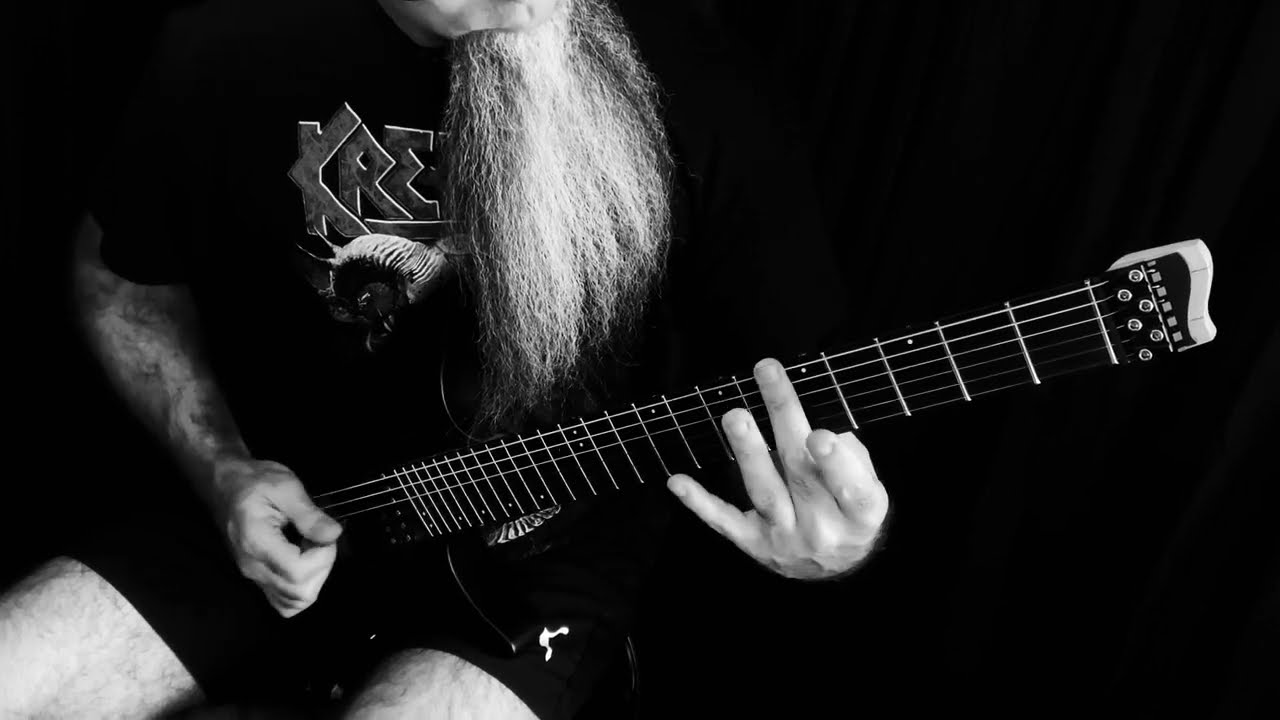 KREATOR - BETRAYER - GUITAR Playthrough + SOLO -  OLD SCHOOL THRASH METAL 1989