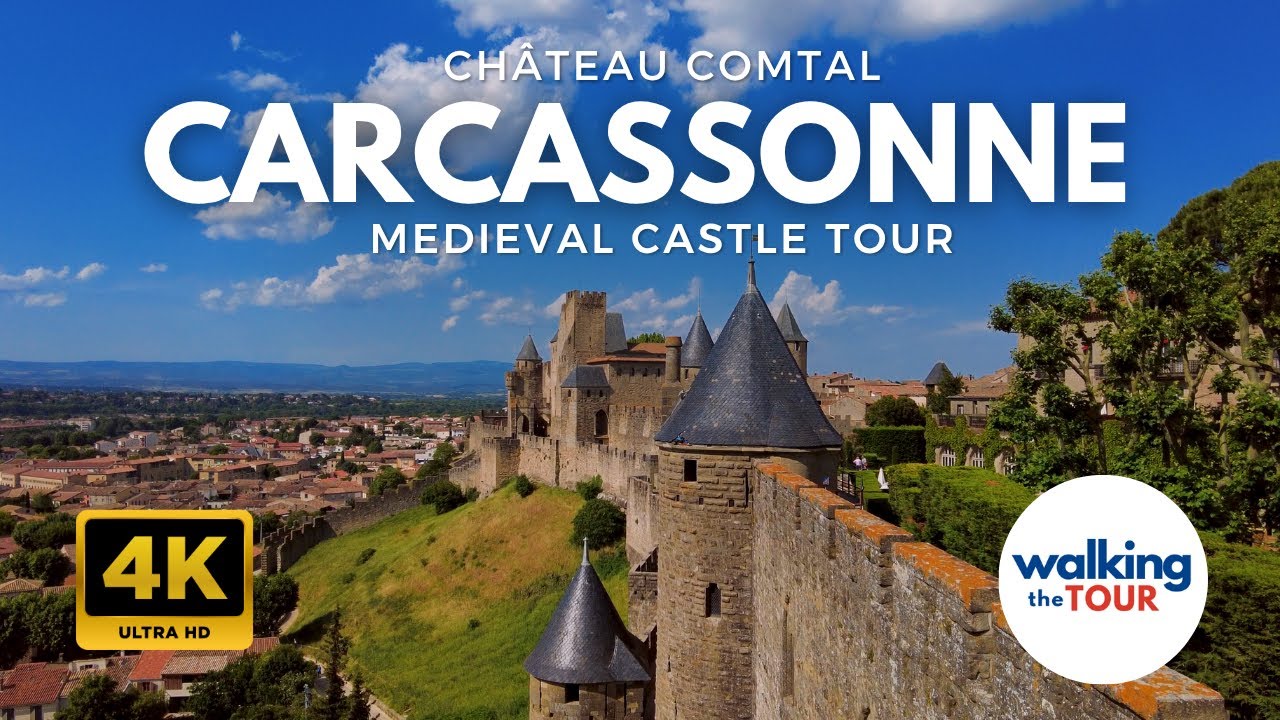 Carcassonne Castle France | Inside Walking Tour of Château Comtal