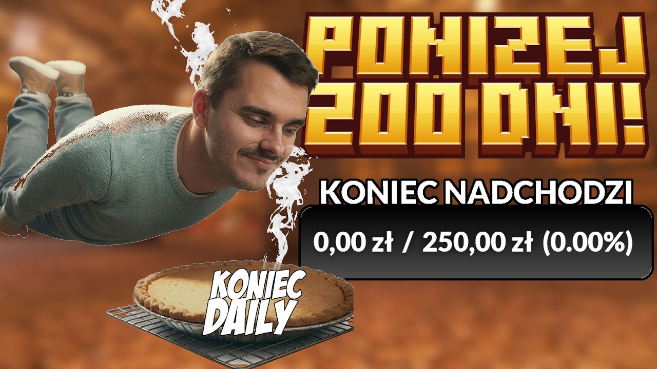 TRAGEDIA! Daily DOBIEGA Końca!  Poniżej 200 DNI! (To nie CLICKBAIT HEHE)   (679/879)