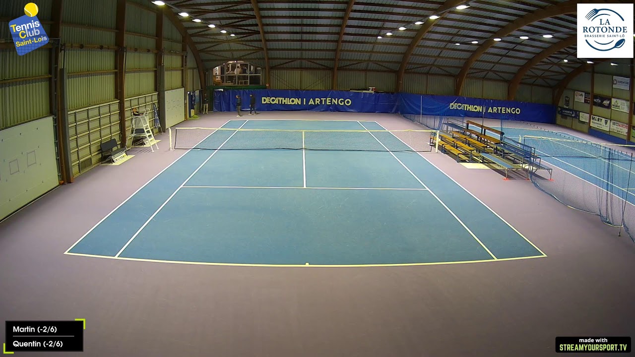 Court 1 : Martin (-2/6) 🆚 Quentin (-2/6)