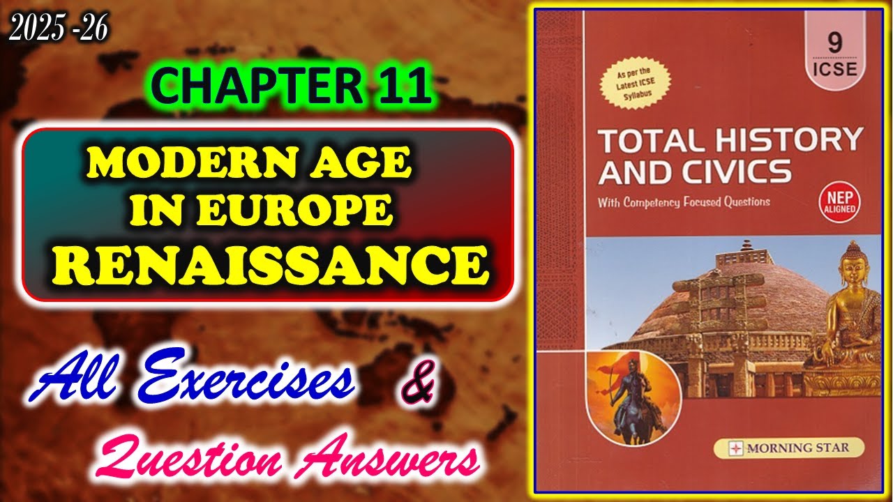 Renaissance | Class 9 History Chapter 11 | The Modern age in Europe | Answer | 2025-26