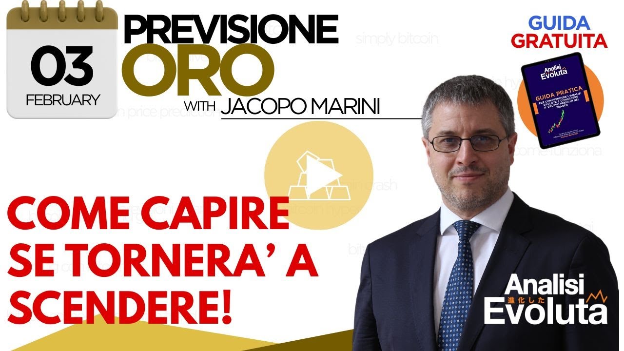 Oro - Gold : COME CAPIRE SE TORNERA’ A SCENDERE!