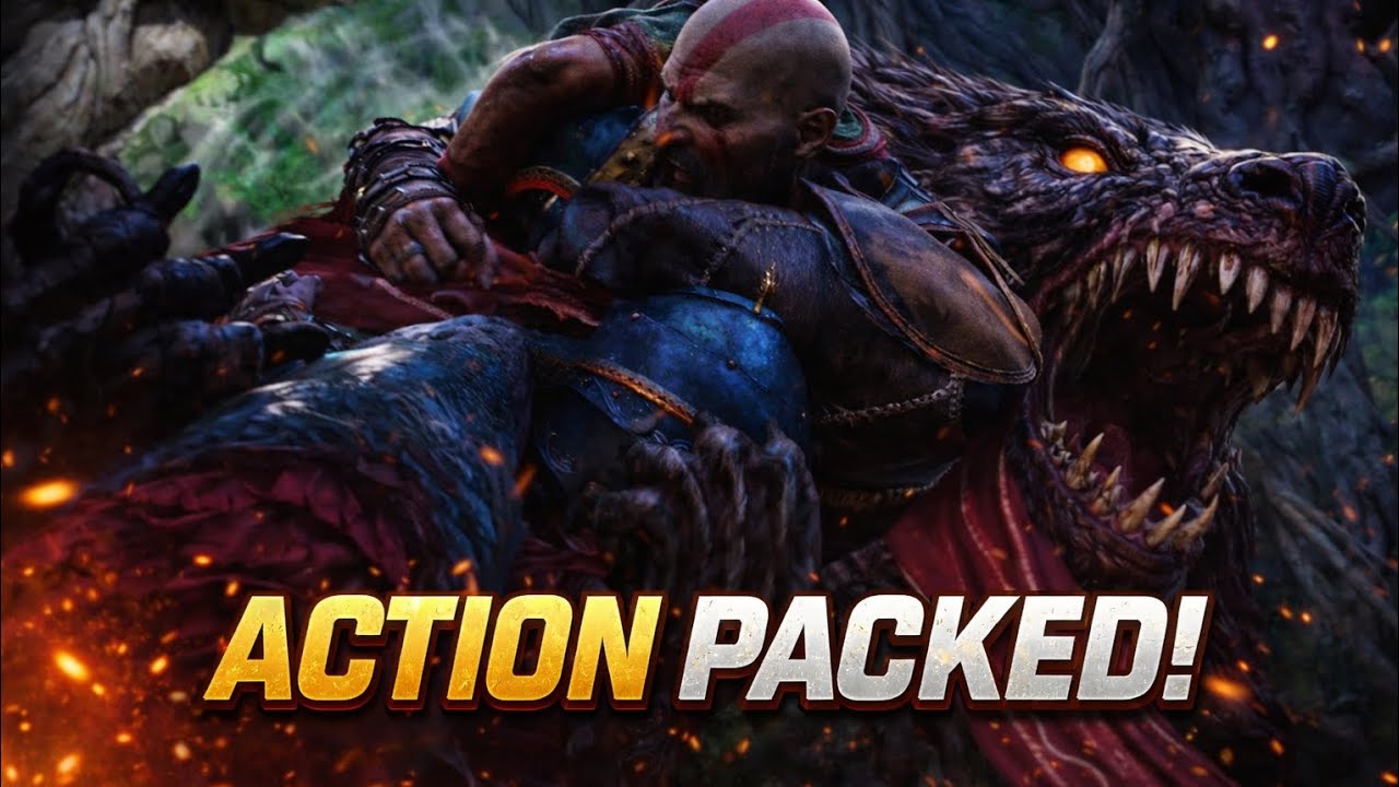 Kratos vs Beast – Most Brutal Fight Ever! 😱🔥