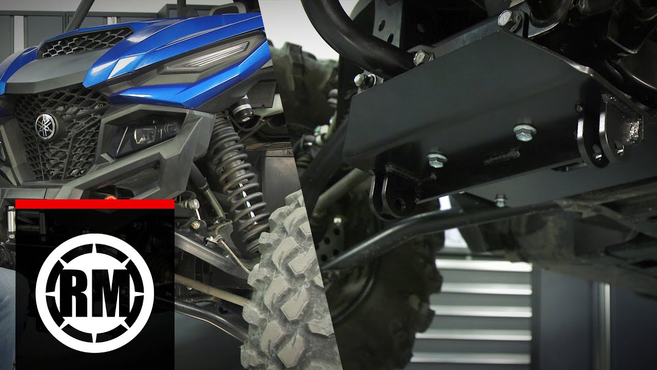 Как установить крепление для снегоочистителя Tusk SubZero | Yamaha Wolverine RMAX 1000