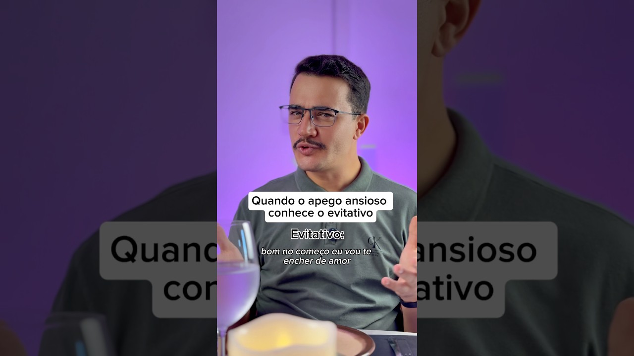 Quando apego ansioso conhece o evitativo #relacionamentos #dependenciaemocional #apegoansioso