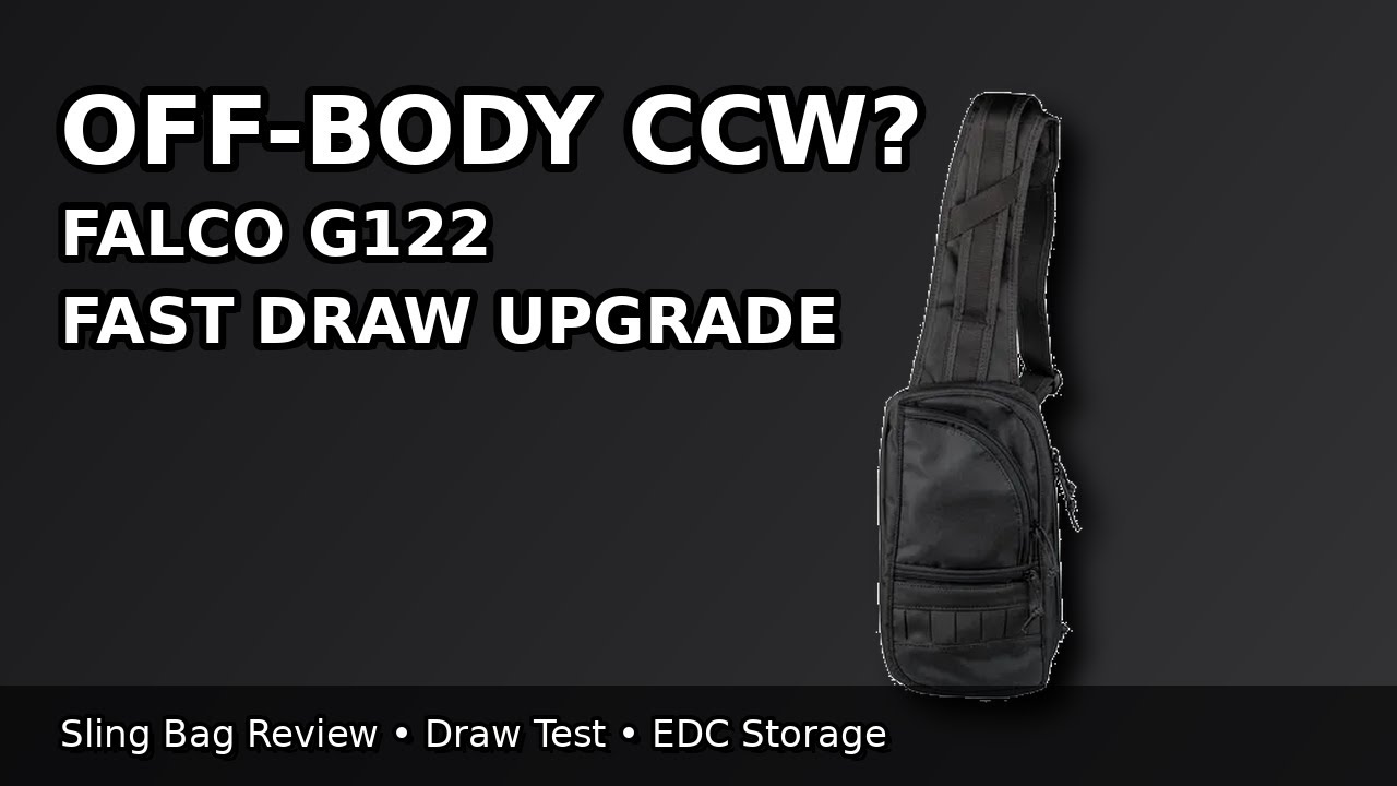 Эта сумка Falco, возможно, является самым практичным решением для скрытого ношения оружия на сего...