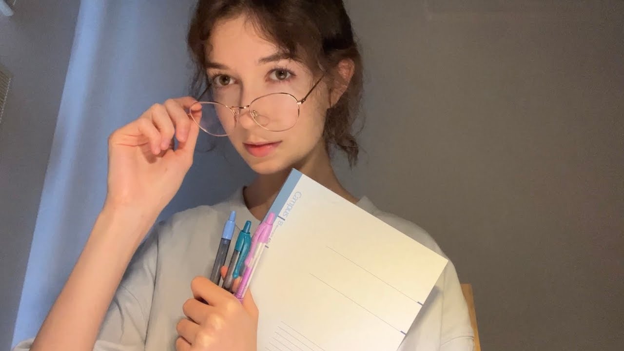 Студент ASMR-школы искусств измеряет тебя для скульптуры (очень лоу-фай ролевая игра)