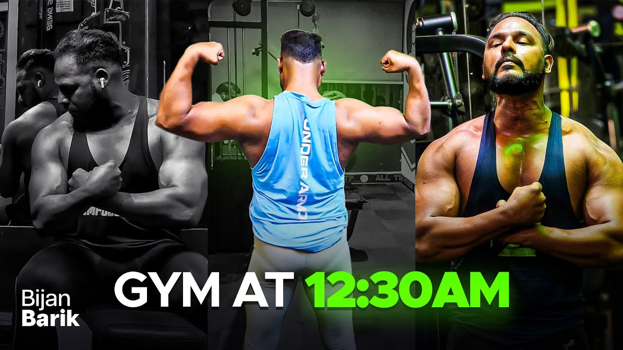 The GYM NEVER SLEEPS at ATF Jagamara 🕛🔥 | 12:30 AM Madness!