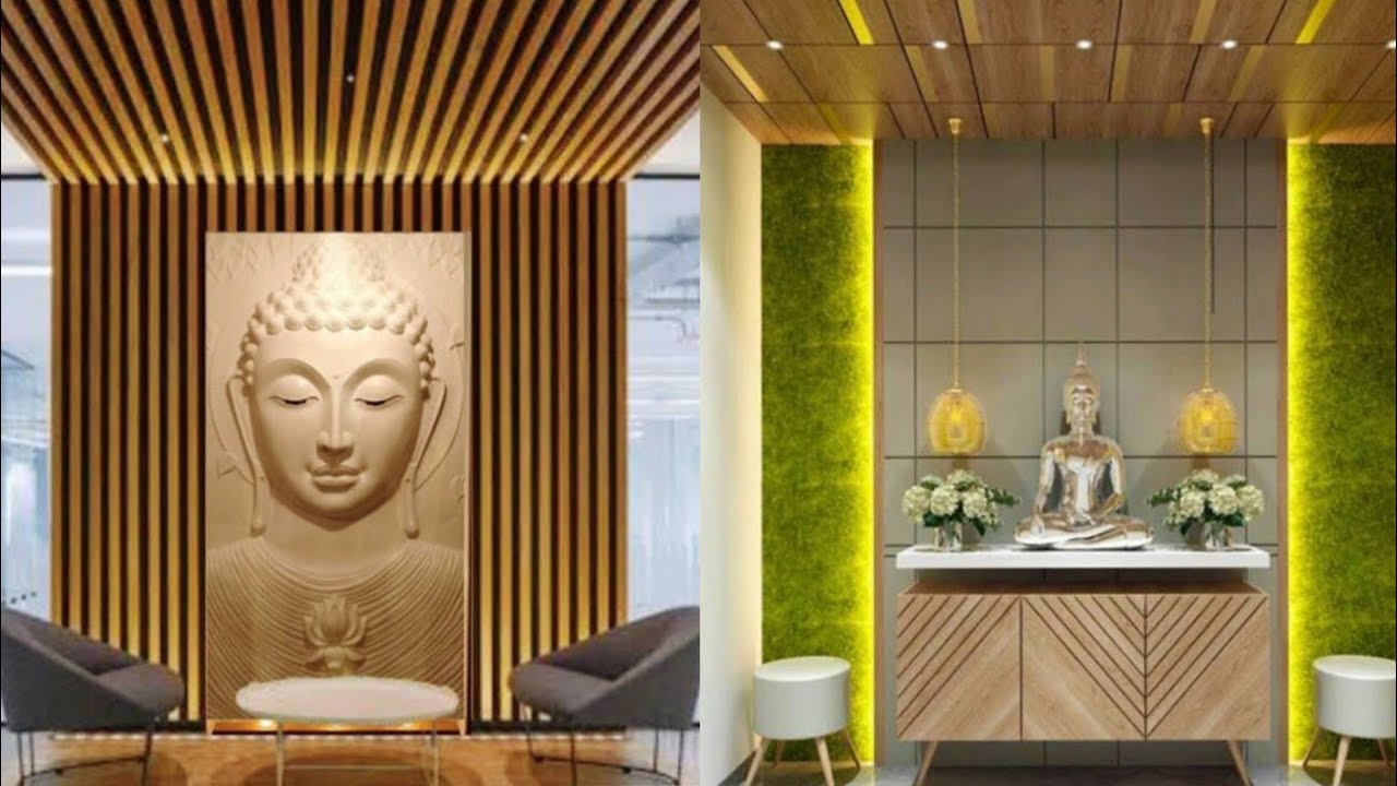 Buddha Wall Home Decor | Entryway Buddha Wall Art Mural Home Interior | Goutam Buddha Wall  Texture