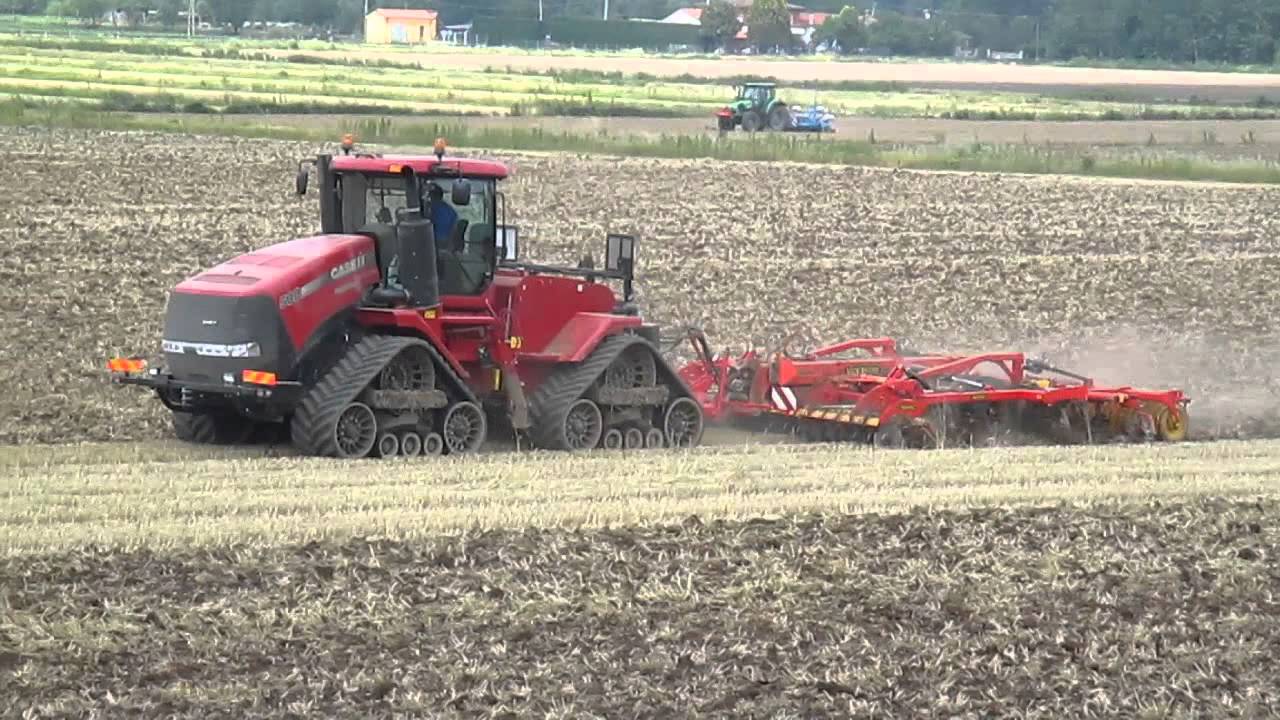 Case IH Steiger Quadtrac 500 in action
