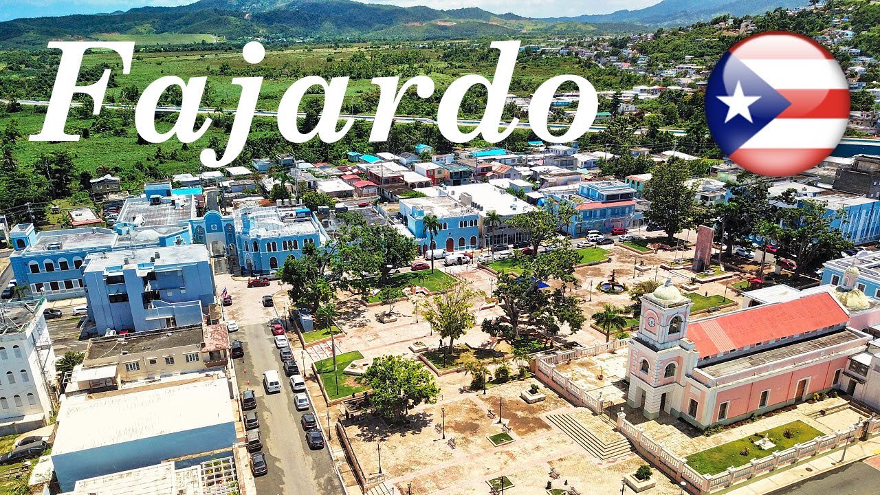 Fajardo, Puerto Rico From The Air 2018