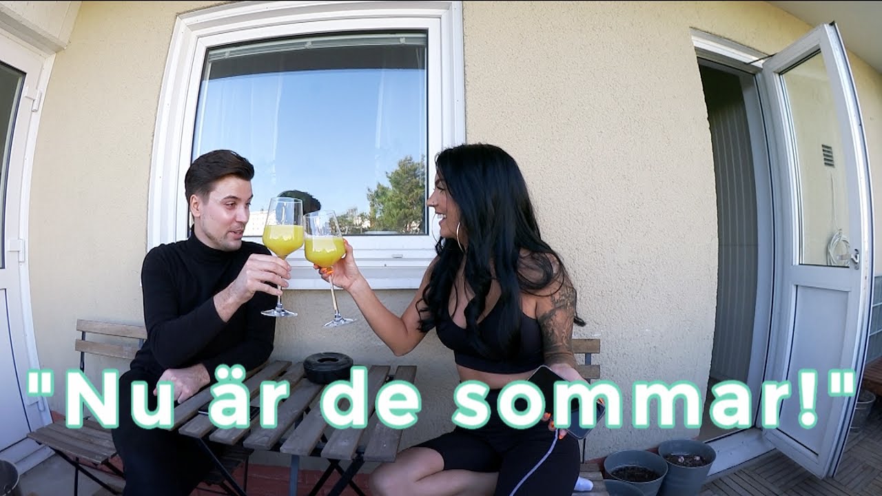 Vlogg | Sleep-over på balkongen