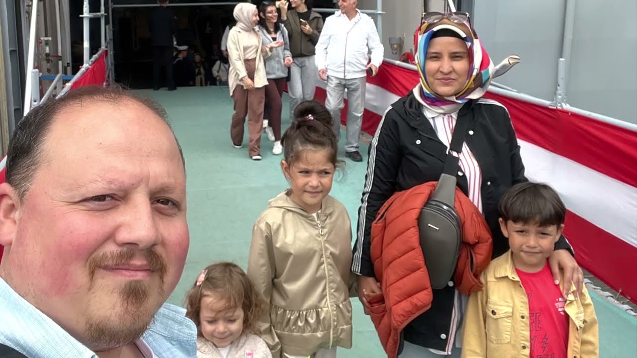 Aydın-İzmir Tren Yolculuğu  ve TCG ANADOLU turu